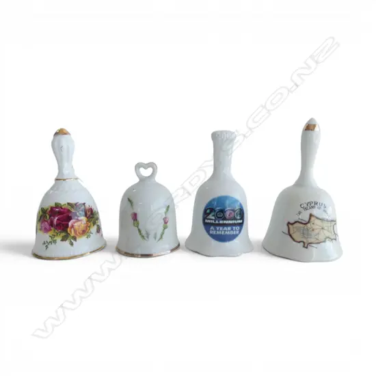 4 CHINA BELLS H.140mm