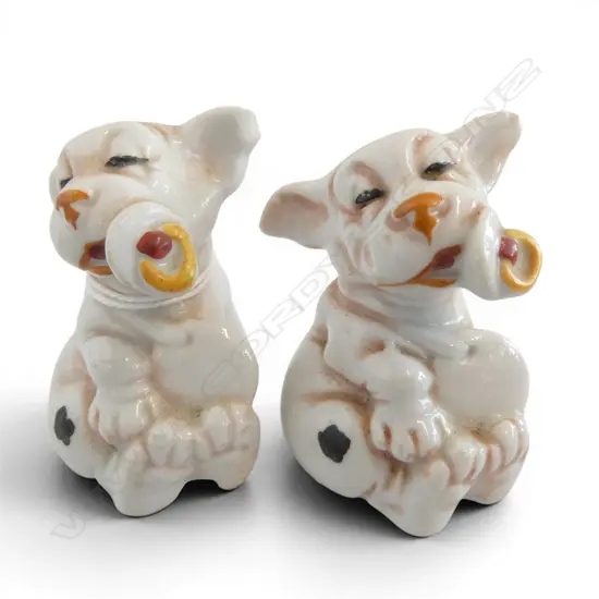 PR VINTAGE BONZO FIGURINES, H.50mm, Germany printed to base