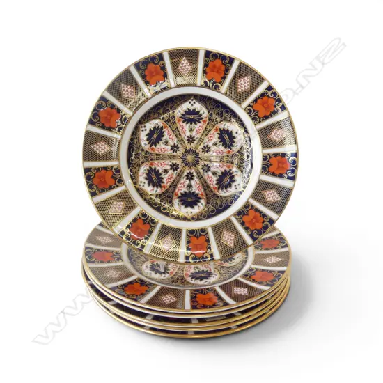 6 ROYAL CROWN DERBY IMARI PLATES 270mm dia
