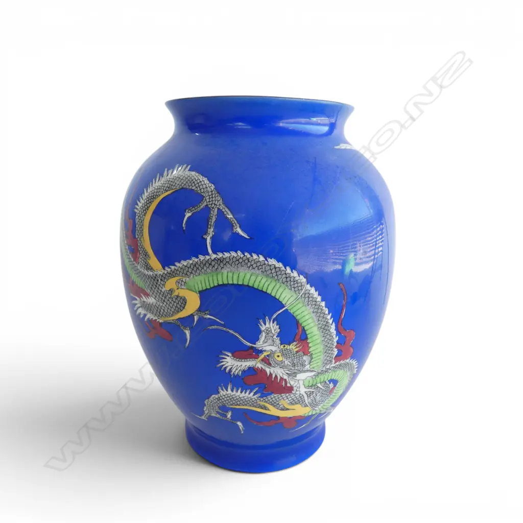 BISTO ENGLAND DRAGON VASE H.190mm Image 1++