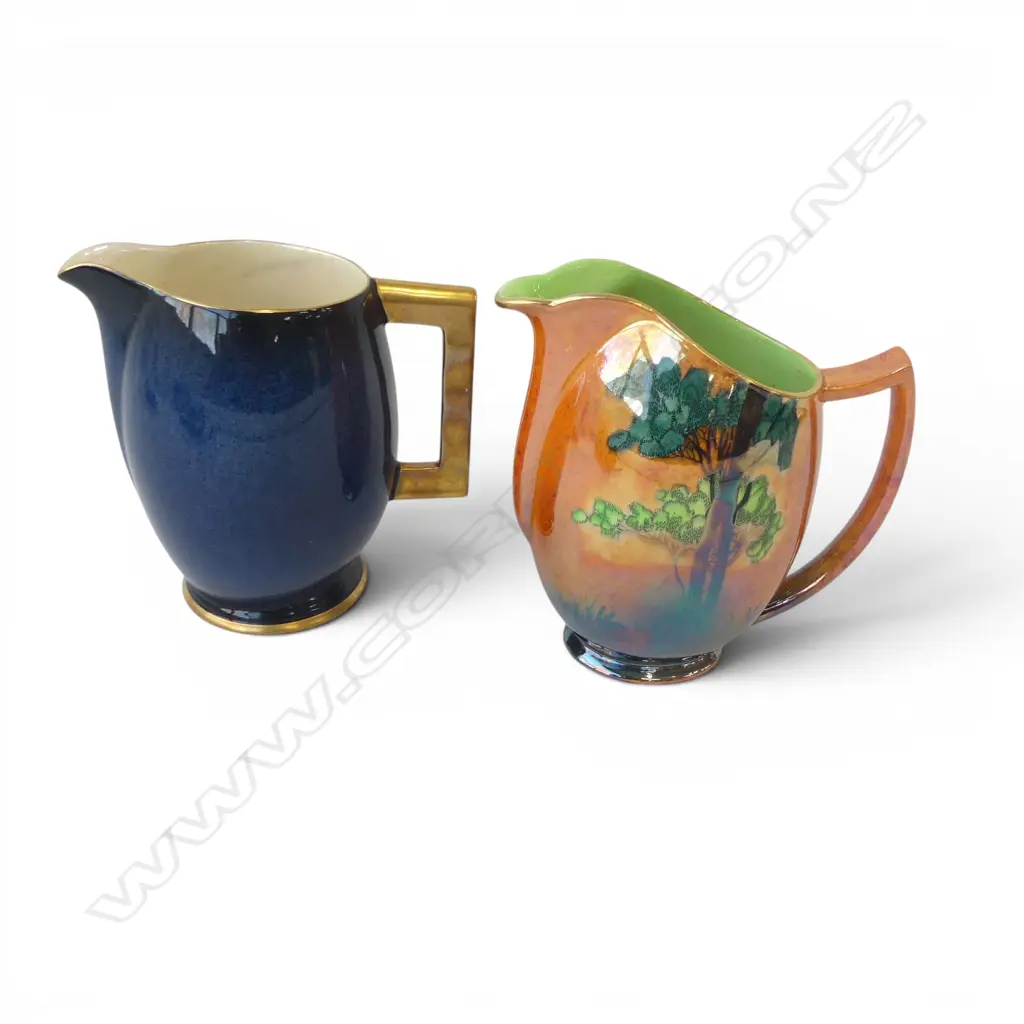 2 CARLTON WARE JUGS H.140mm Image 1++