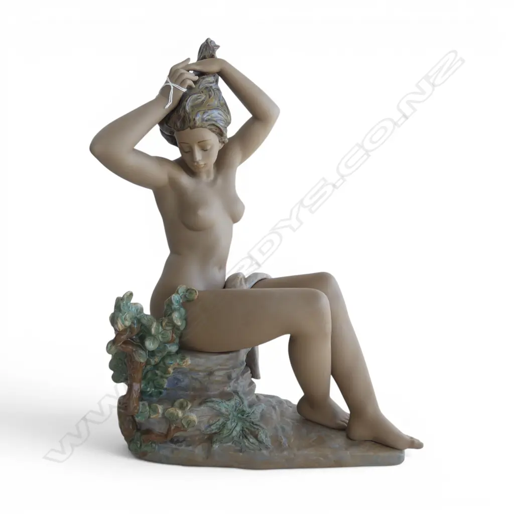 LLADRO 'MORNING BREEZE' TERRACOTTA FIGURINE H.480mm  Image 1++