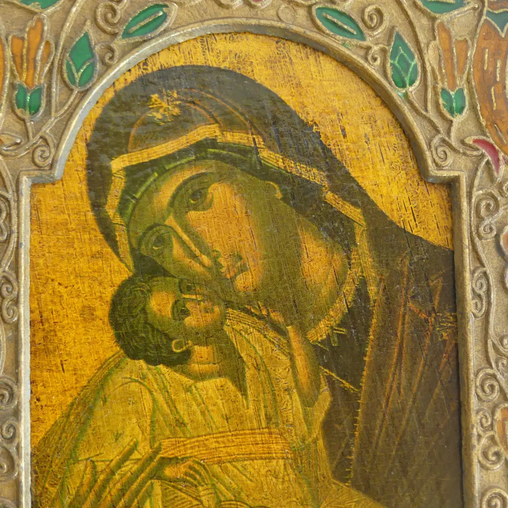 RUSSIAN ICON 140x110mm Image 1++