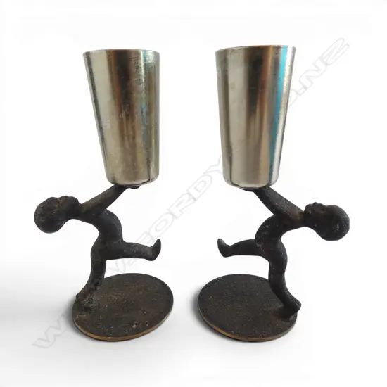 PR METAL CANDLESTICKS H.105mm