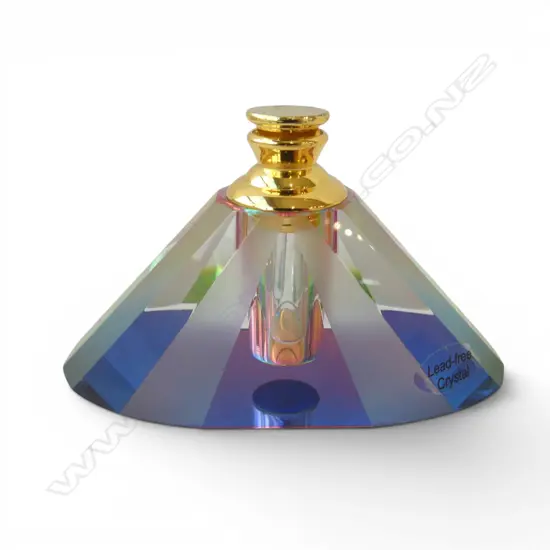 BOXED CRYSTAL SCENT BOTTLE