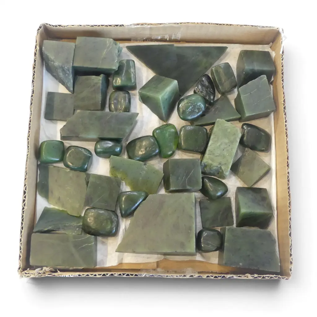 ASST. GREENSTONE PIECES Image 1++