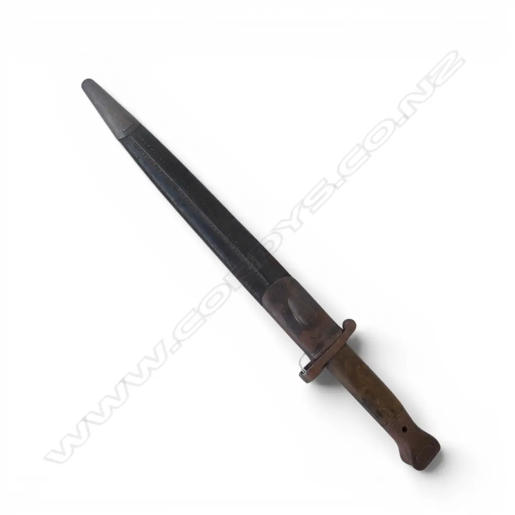 SANDERSON KNIFE & SCABBARD w. MILITARY BROAD ARROW L.440mm Image 1++