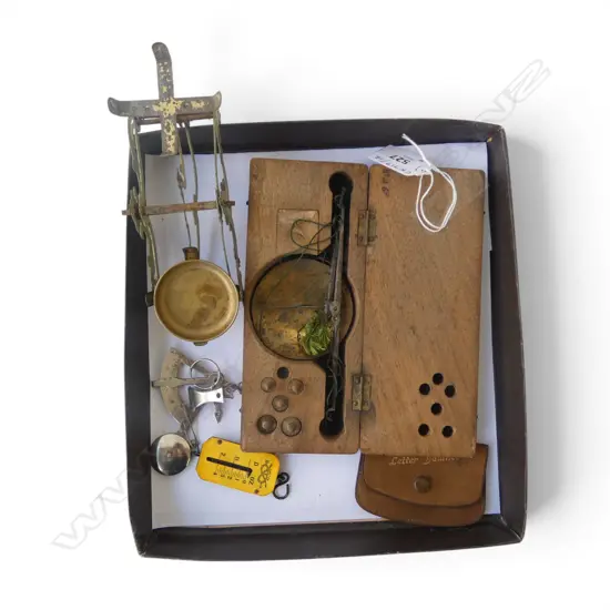 4 SCALES – GOLD SCALES, BALANCE SCALES, LETTER, & POCKET SCALES