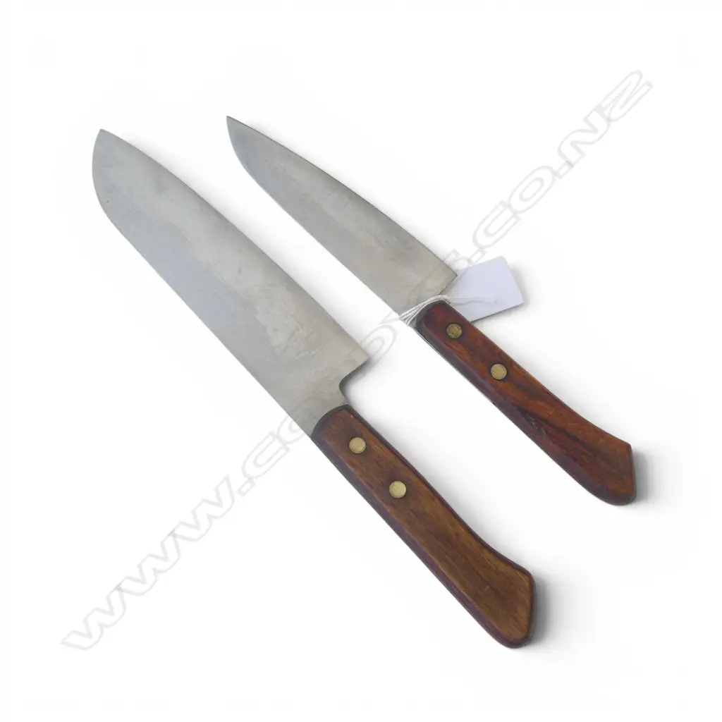 2 JAPANESE CHEF KNIVES; L.280, 240mm Image 1++