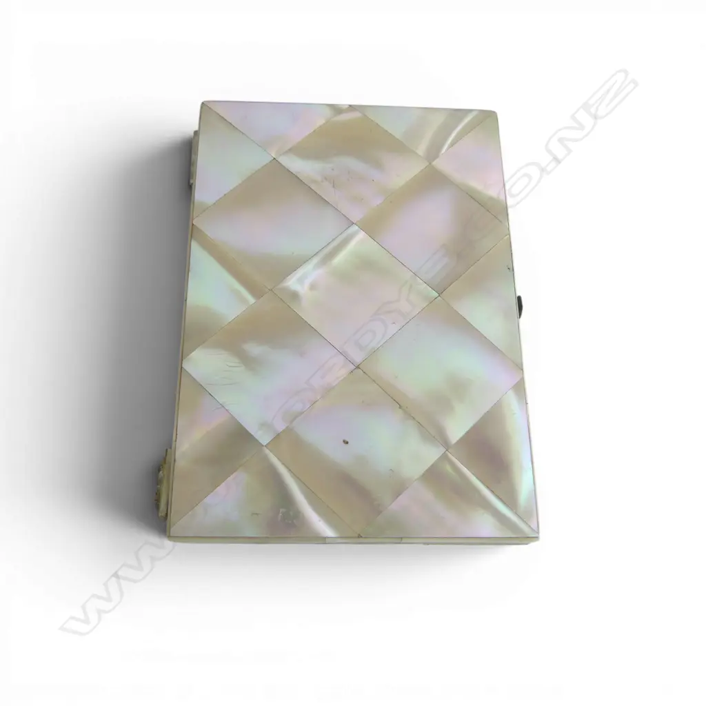 ANTIQUE MoP CARD CASE 110x80mm Image 1++
