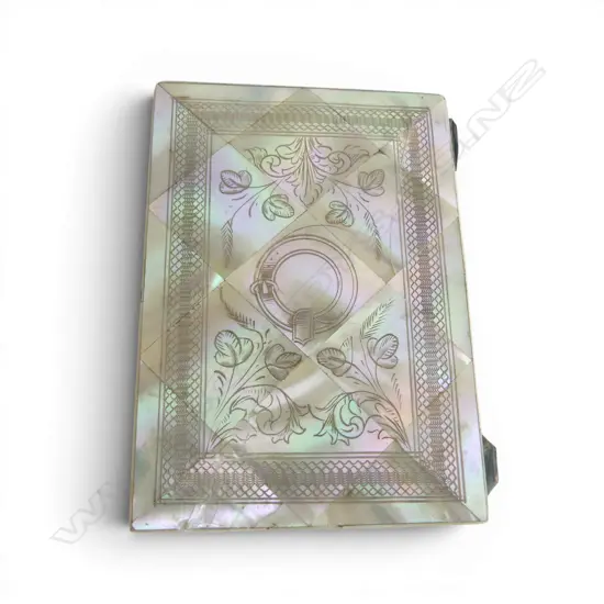 ANTIQUE MoP CARD CASE 110x80mm