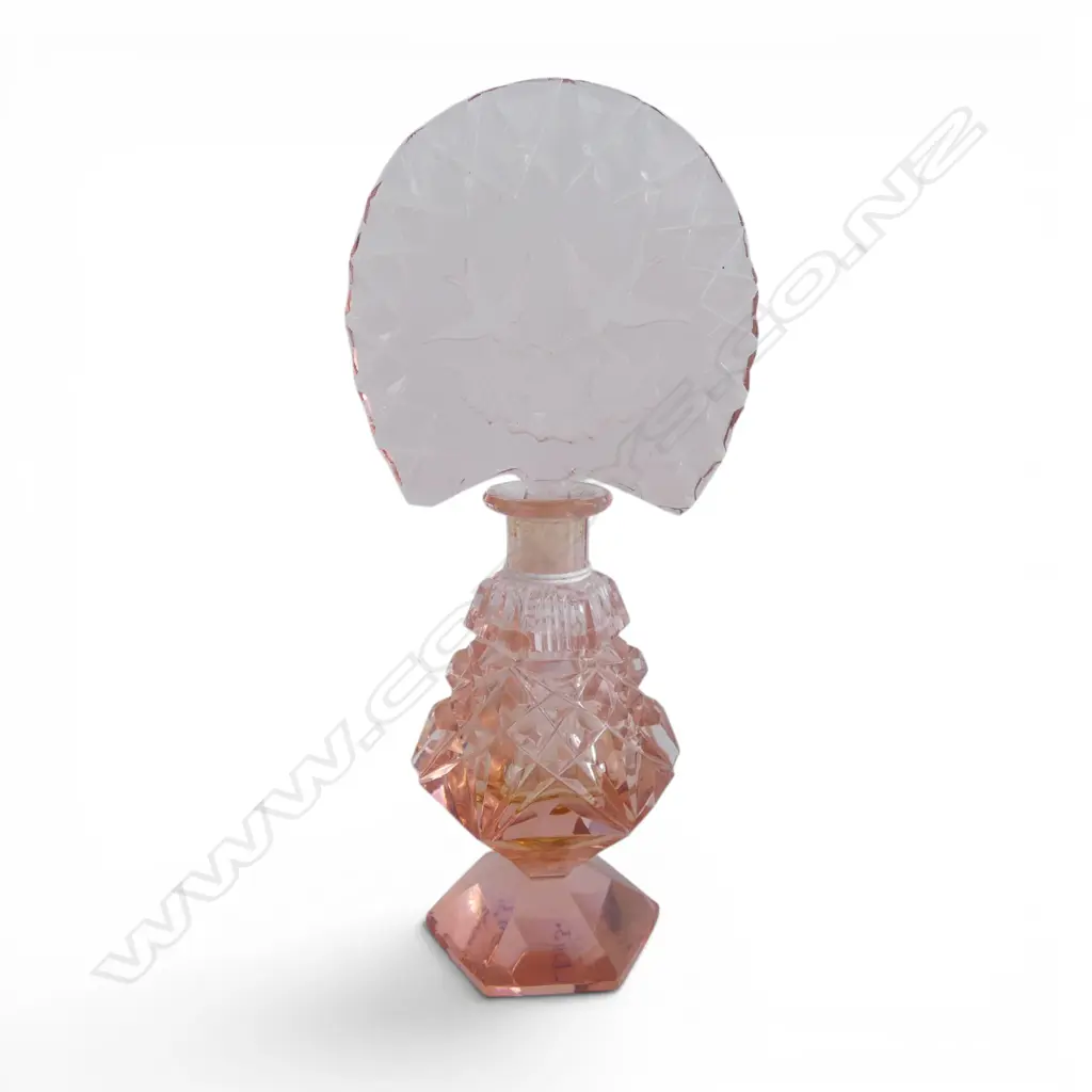 DECO GLASS SCENT BOTTLE H.185mm Image 1++