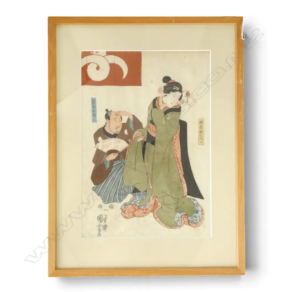 JAPANESE PRINT 335x235mm Image 1++
