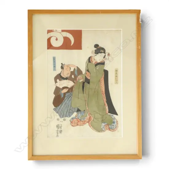 JAPANESE PRINT 335x235mm