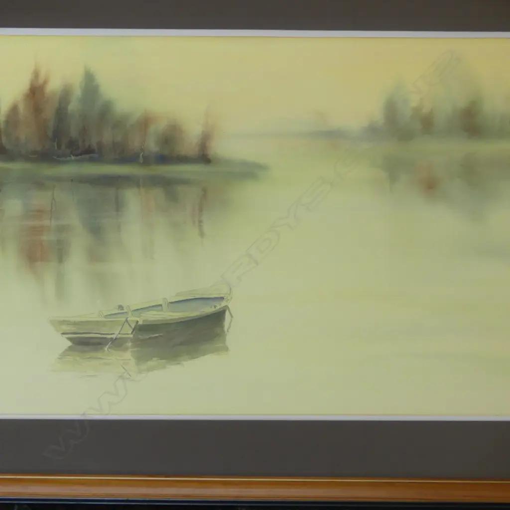 GEORGE CUTLER WATERCOLOUR 700X430MM Image 1++