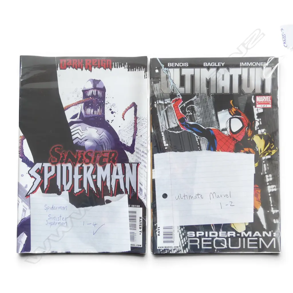 MARVEL SPIDER-MAN SINISTER SUPERMAN 1-4 & ULTIMATE MARVEL 1-2 Image 1++