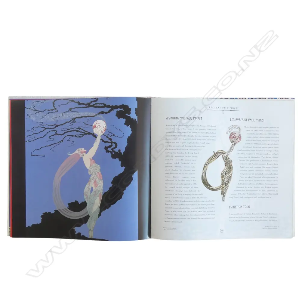LRG ART BOOK; ERTE Art Deco Master of Graphic Art & Illustration Image 1++