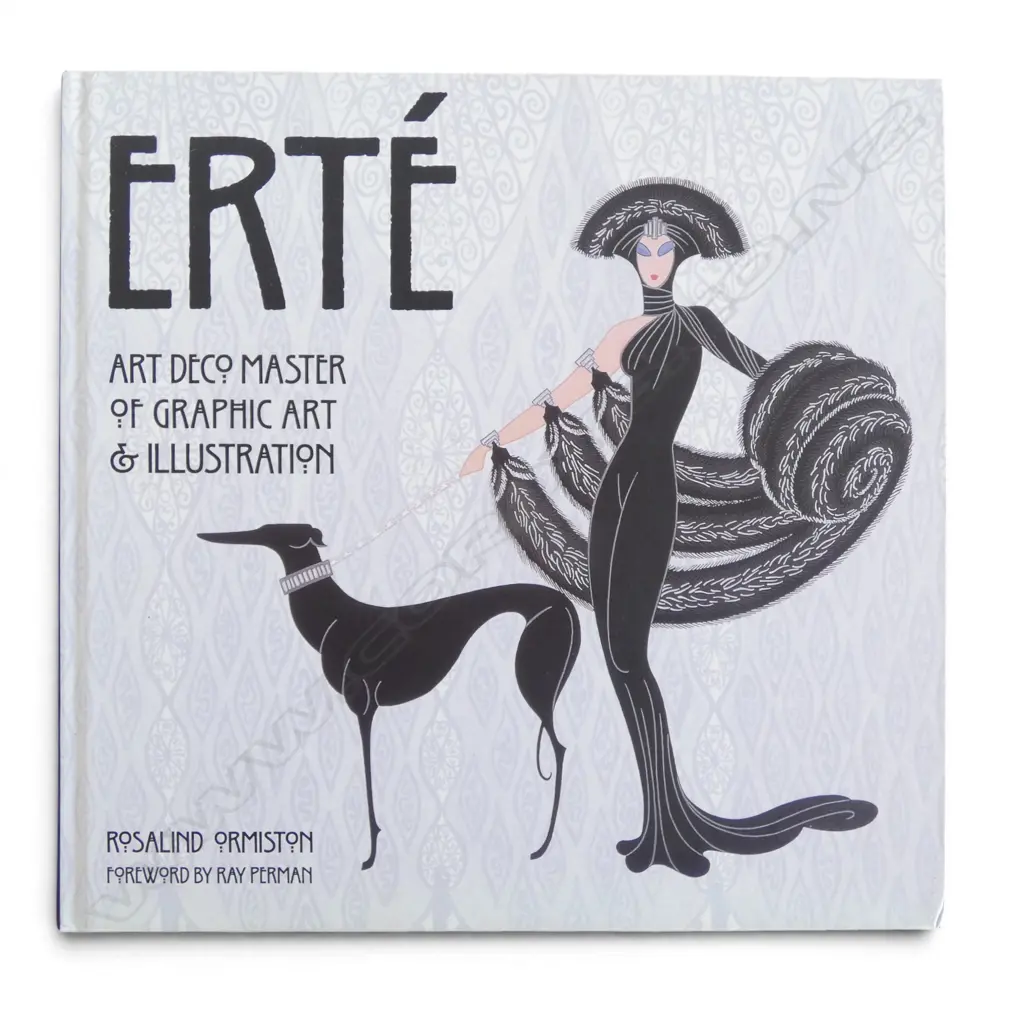 LRG ART BOOK; ERTE Art Deco Master of Graphic Art & Illustration Image 1++