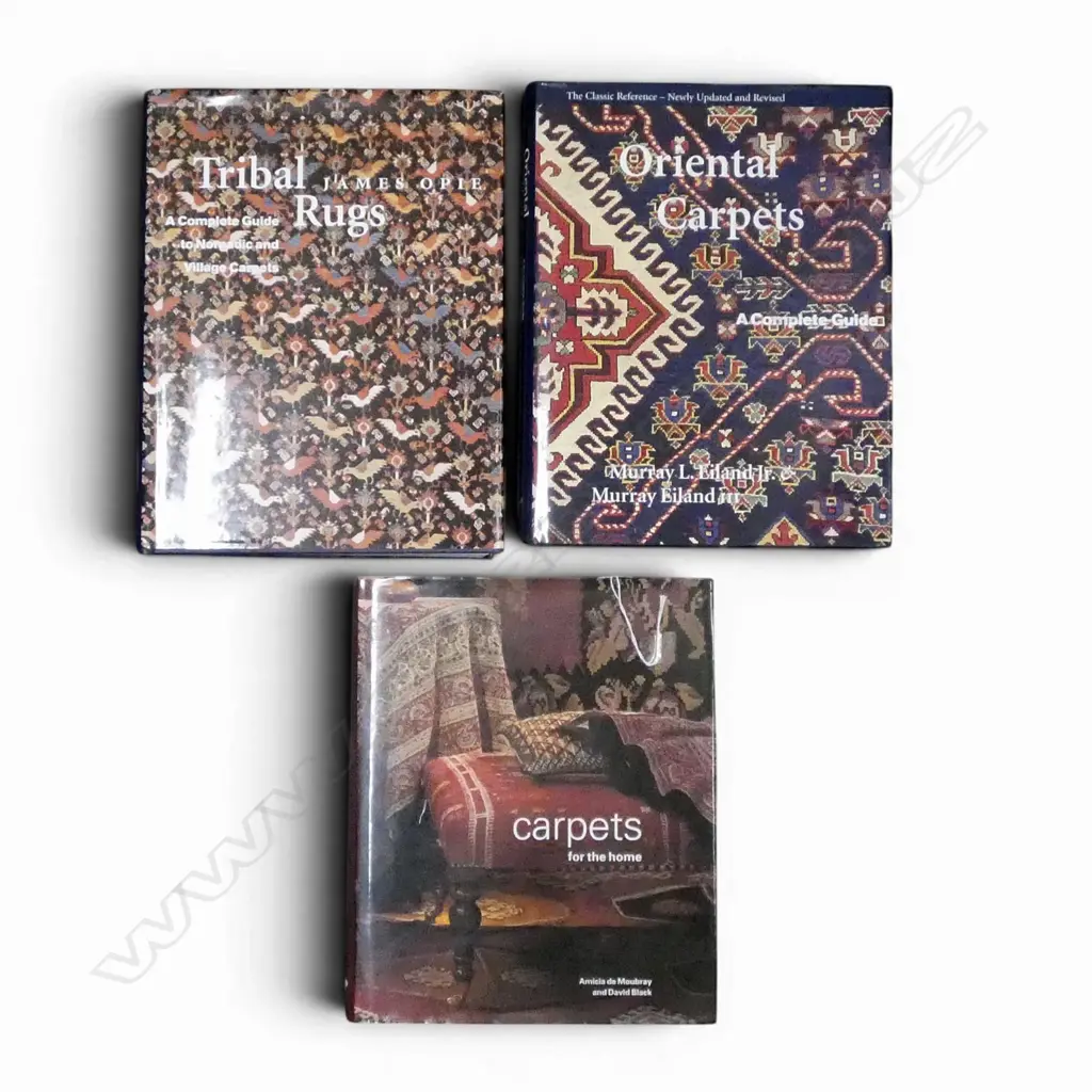 3 BOOKS ON ORIENTAL CARPETS Image 1++