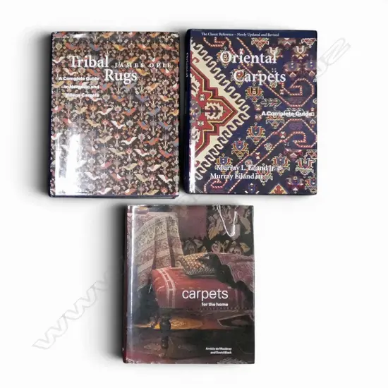 3 BOOKS ON ORIENTAL CARPETS