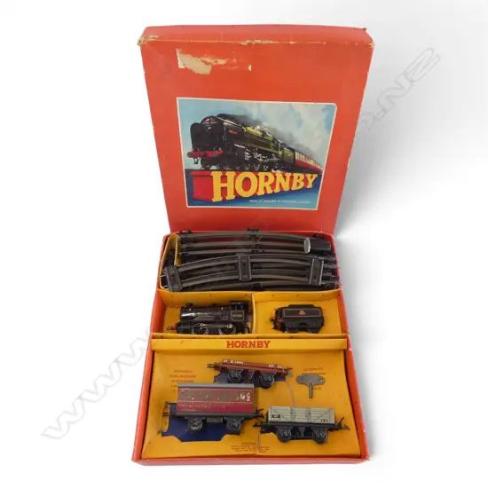 BOXED MECCANO HORNBY TRAIN GOODS SET No.50