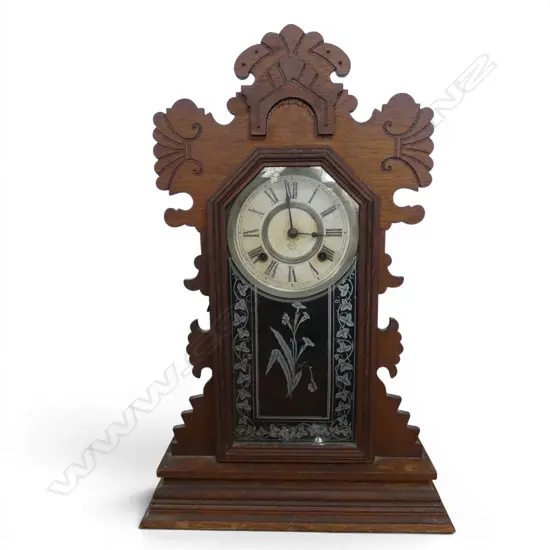 VINTAGE GINGERBREAD CLOCK H.580mm