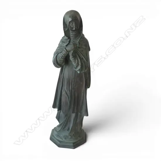 BRONZE MADONNA STATUE H.380mm