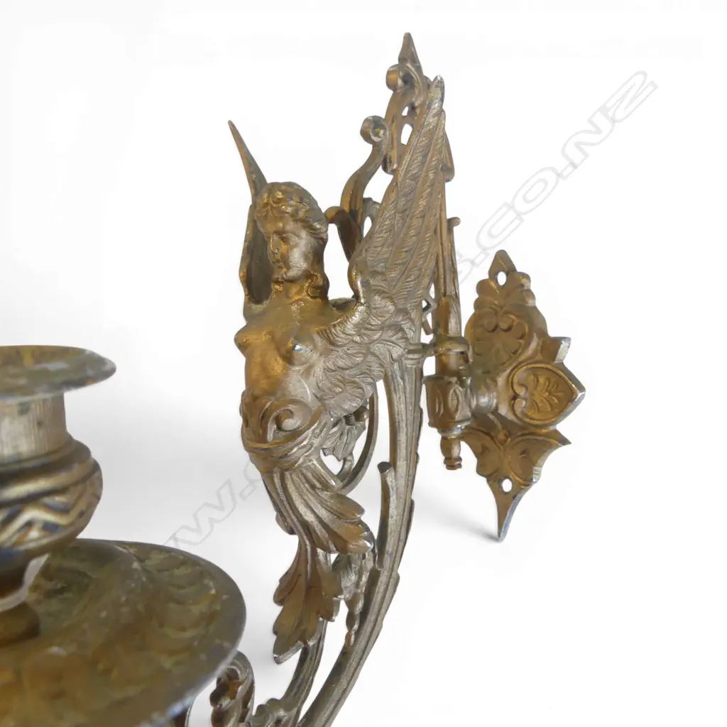 PR GILT METAL SCONCES H.190mm Image 1++