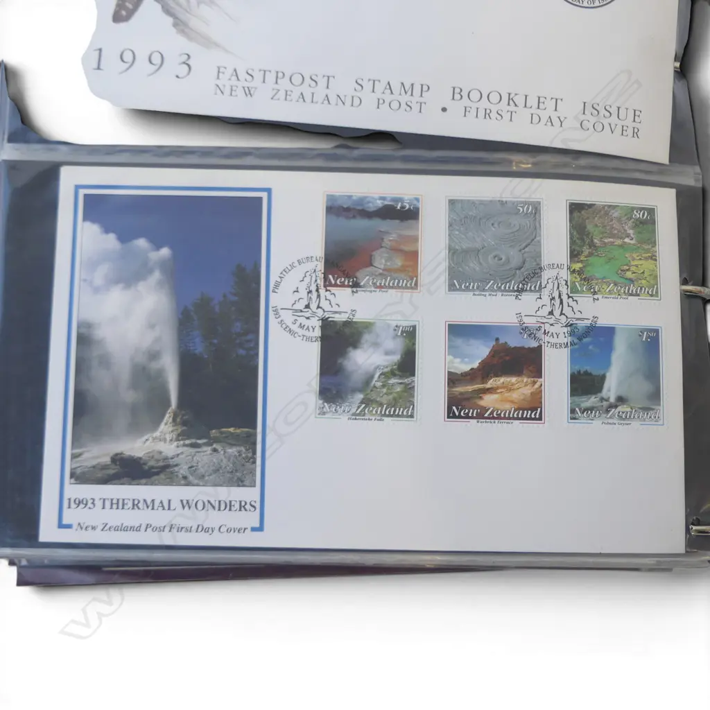 2 FIRST DAY COVER ALBUMS Image 1++