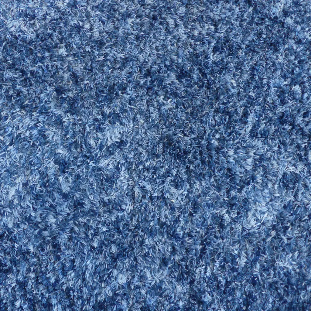 CONTEMPORARY BLUE PILE RUG 2350x1600mm Image 1++