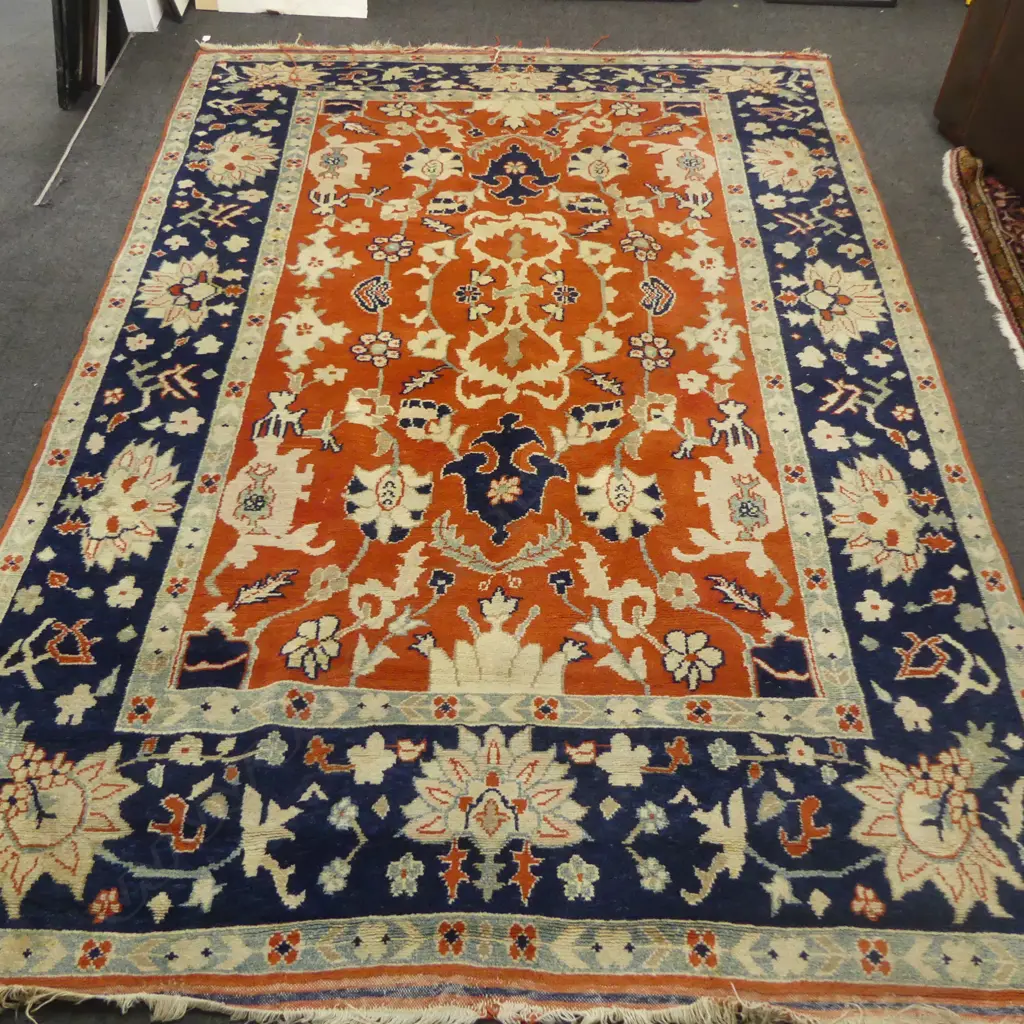 HAND KNOTTED ALL WOOL RUG 3200x2180mm Image 1++