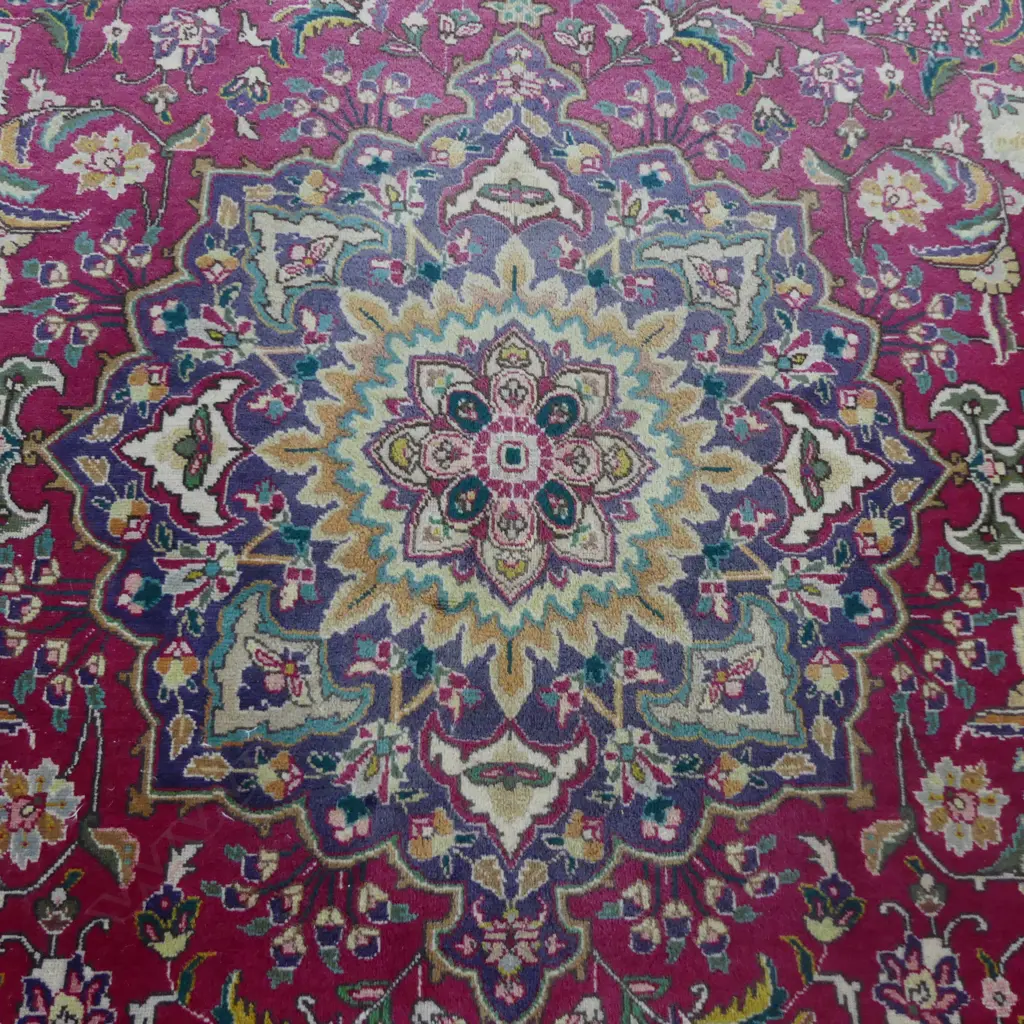 HAND KNOTTED WOOL PILE CARPET 3350x3000mm Image 1++