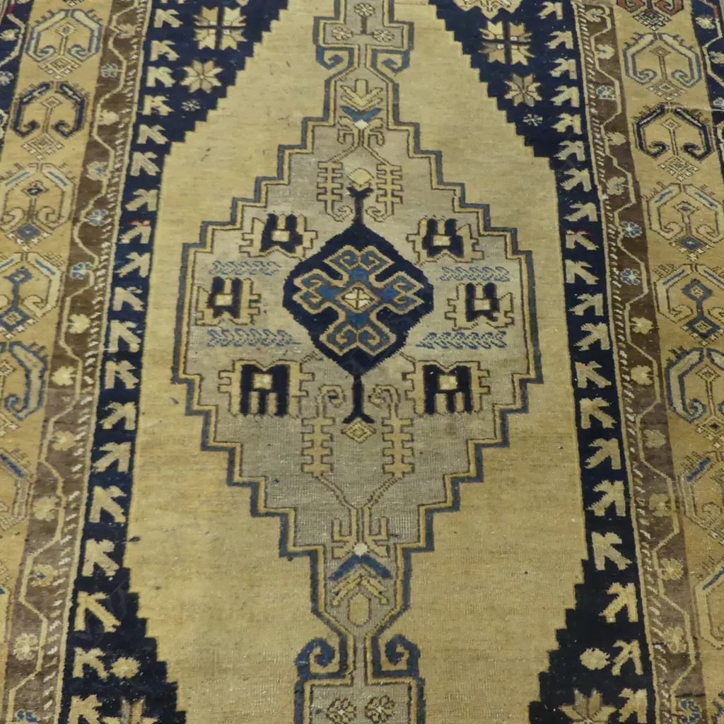 HAND KNOTTED ALL WOOL RUG 2400x1220mm Image 1++
