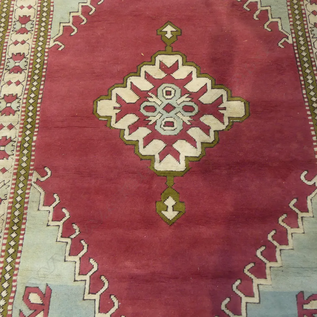 HAND KNOTTED ALL WOOL RUG 2300x1600mm Image 1++