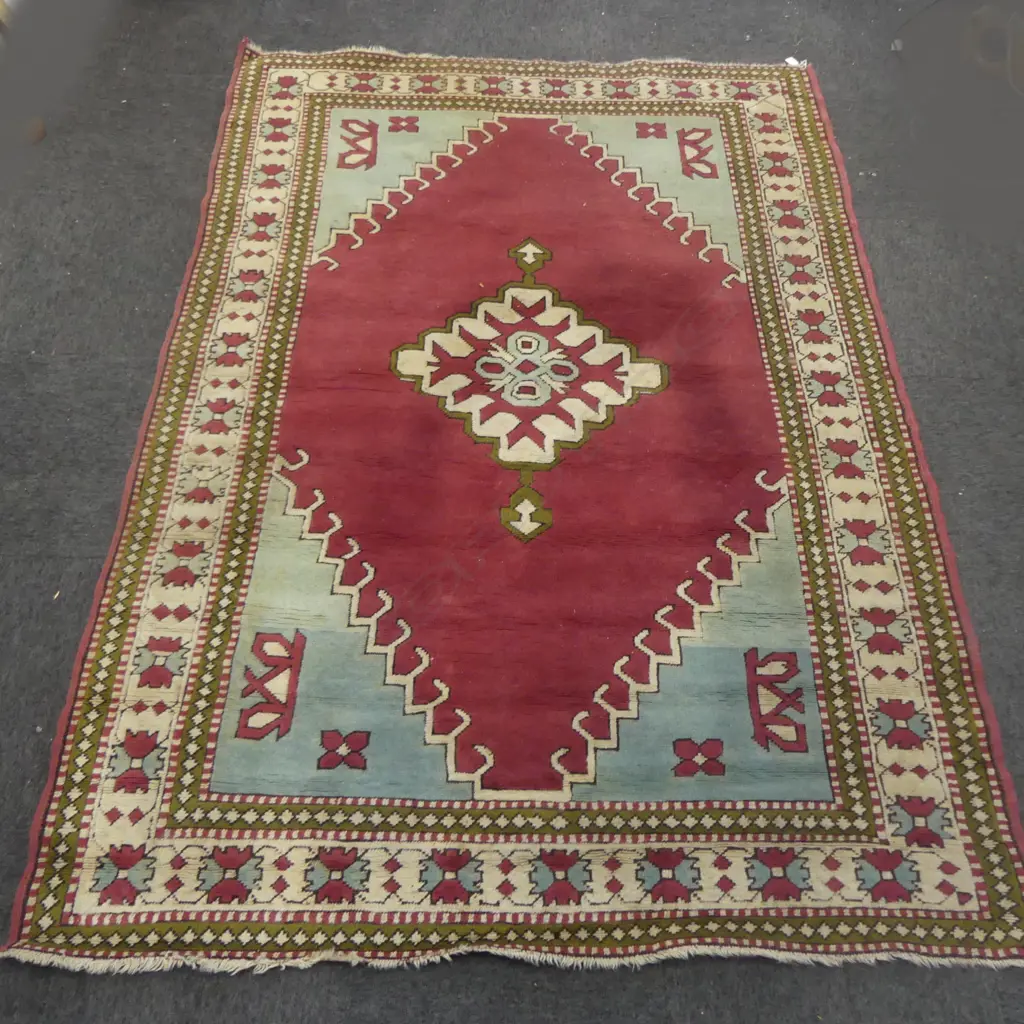 HAND KNOTTED ALL WOOL RUG 2300x1600mm Image 1++