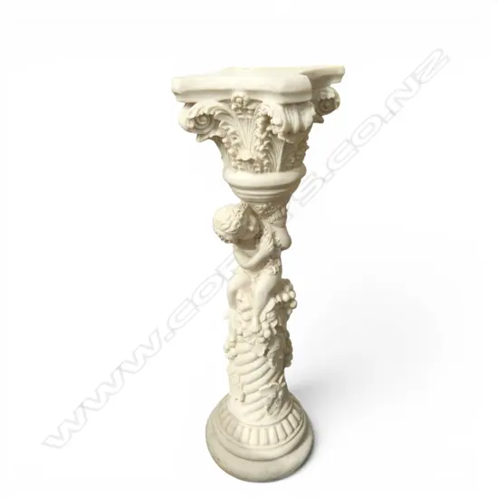 ORNATE COMPOSITE COLUMN H.910mm