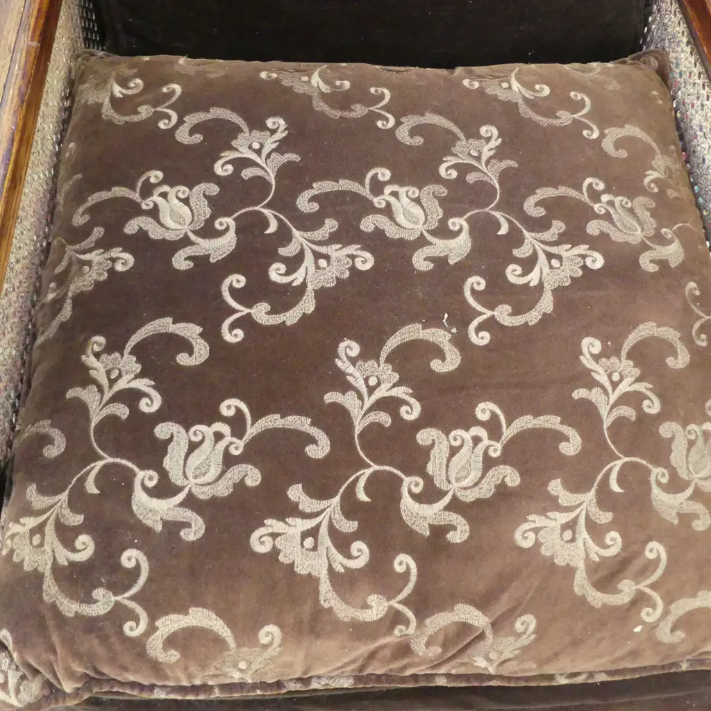 OAK & CANE BERGERE ARMCHAIR H.850mm Image 1++