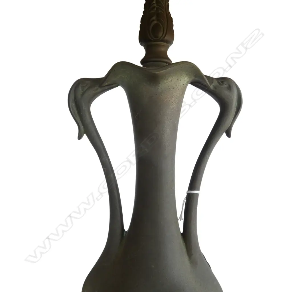 ANTIQUE TIFFANY STYLE TABLE LAMP H.550mm Image 1++