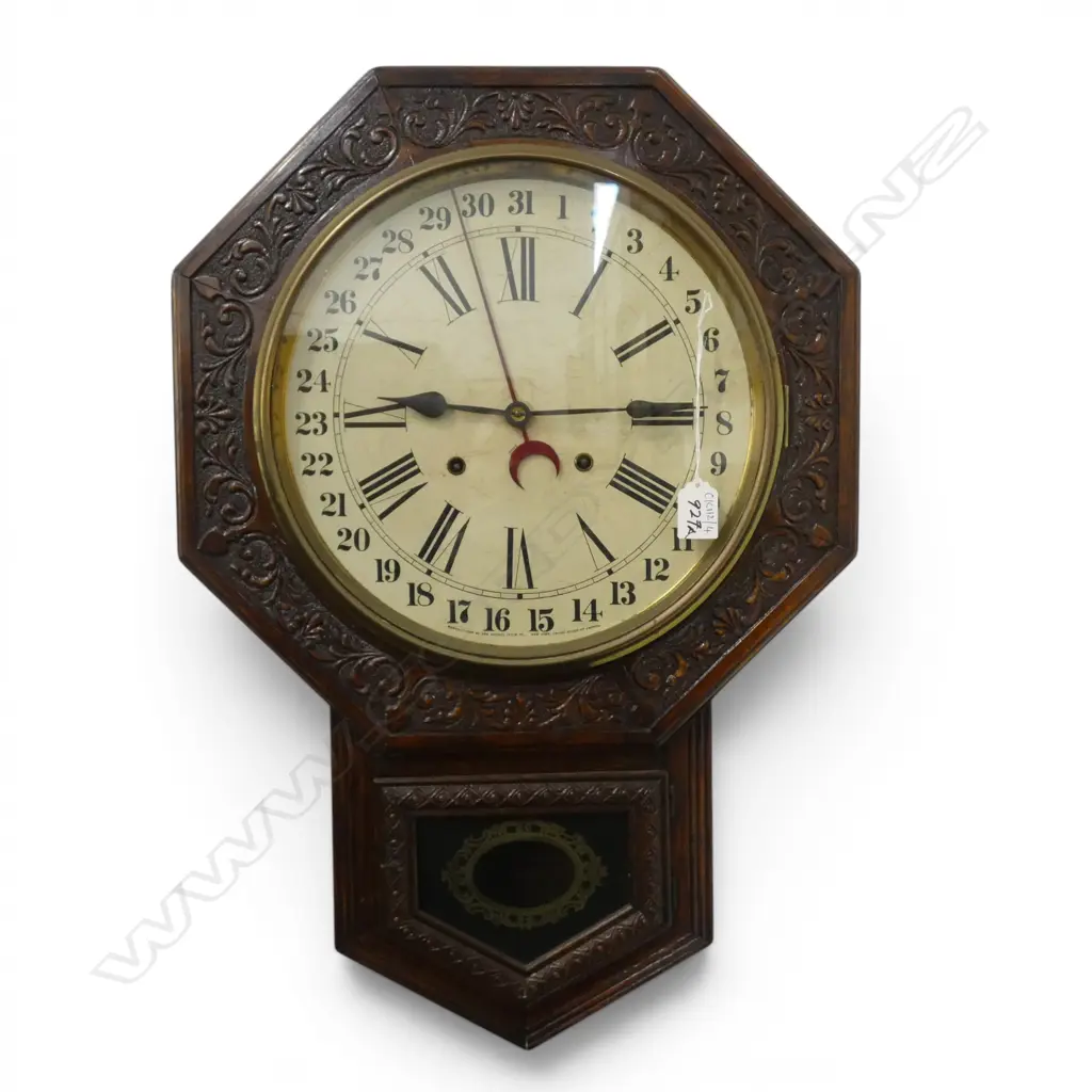 ANSONIA WALL CLOCK 640x440mm Image 1++