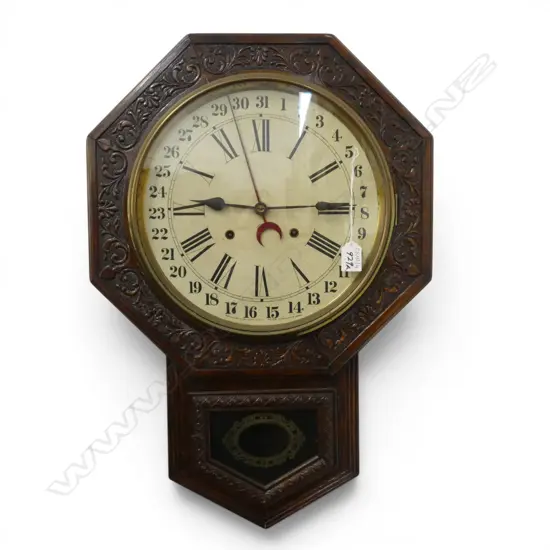 ANSONIA WALL CLOCK 640x440mm
