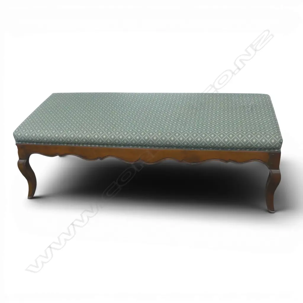FRENCH STYLE UPHOLSTERED LONG STOOL 1550x650x500mm Image 1++