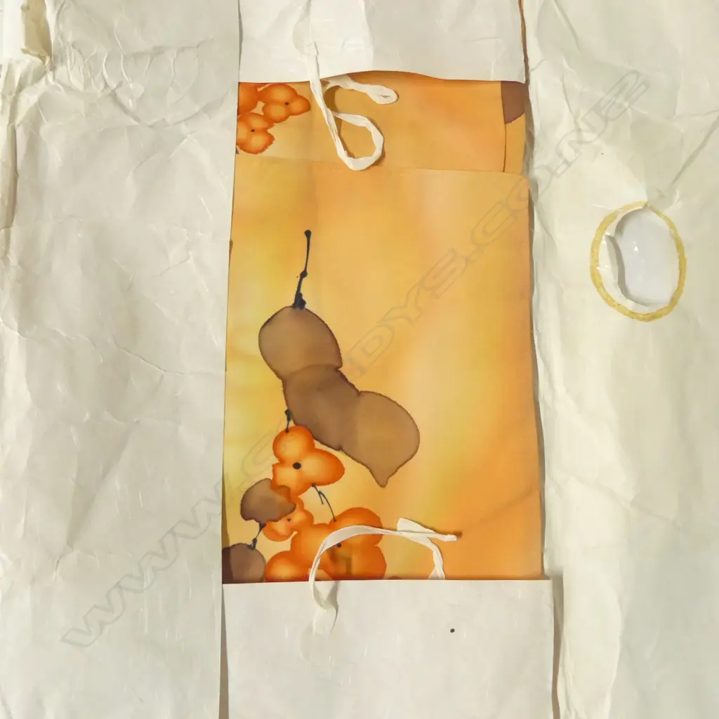 5 SILK OR WOOL KIMONO ETC IN WRAPPERS Image 1++