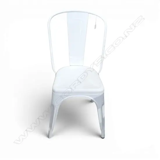 TOLIX WHITE METAL CHAIR H.850mm
