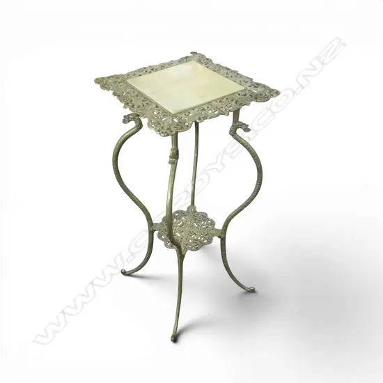 BRASS SIDE TABLE H.710mm