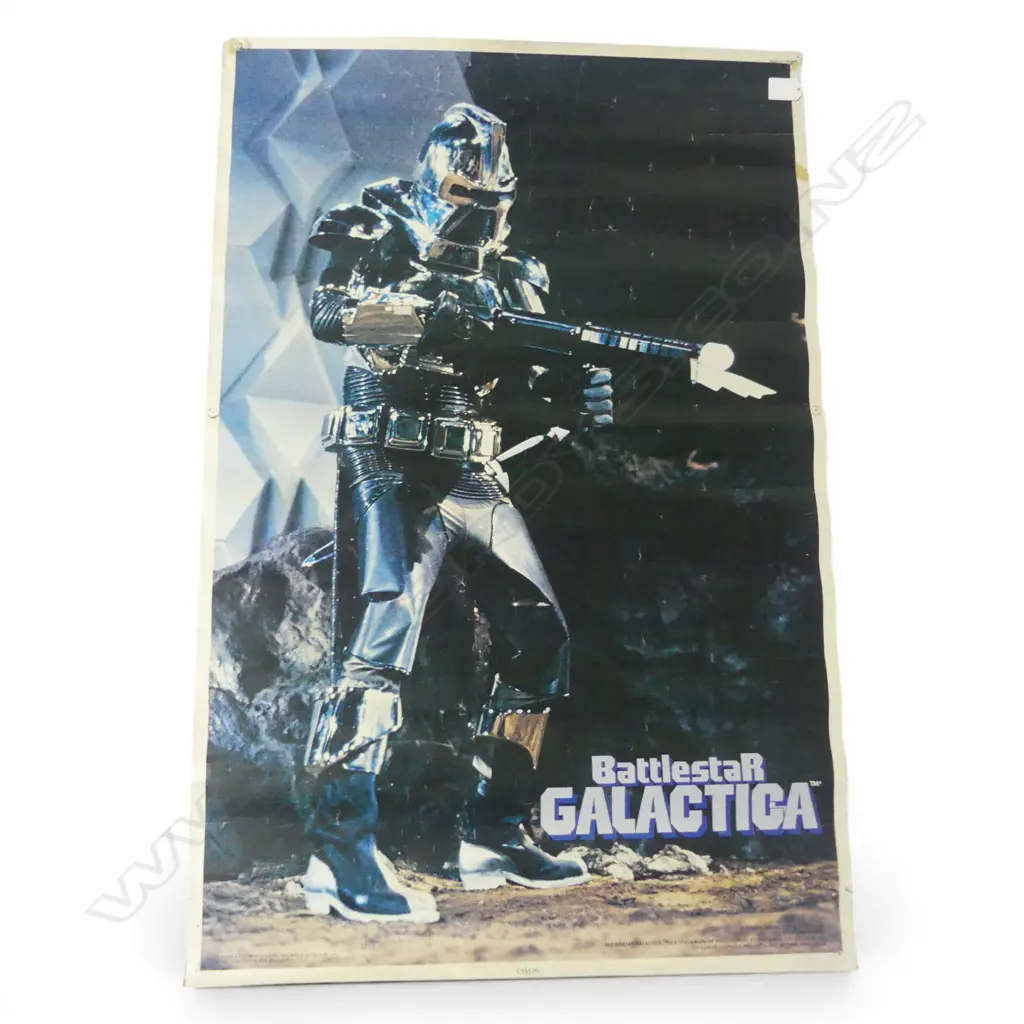 MOVIE POSTER: BATTLESTAR GALACTICA 89CM X 58CM (some damage) Image 1++