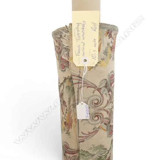 FABRIC BOLT; FRENCH TAPESTRY, TRADITIONAL UPHOLSTERY, 10.5M ROLL