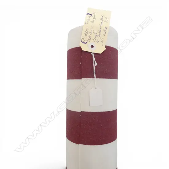 OUTDOOR FABRIC ROLL; DECK  CHAIR BURGANDY, ACRYLIC, 15M 