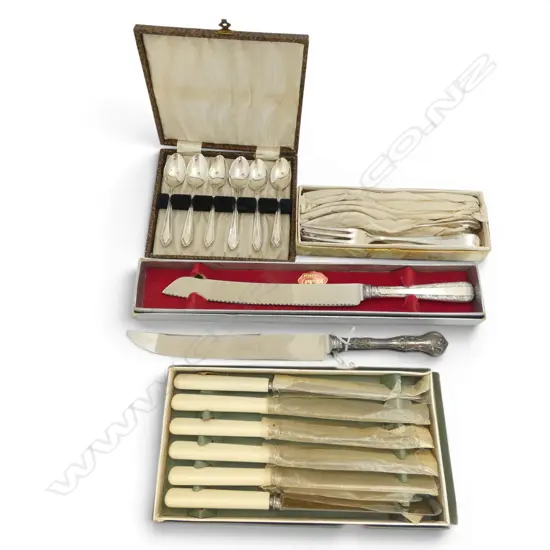 4 BOXES ASST. CUTLERY