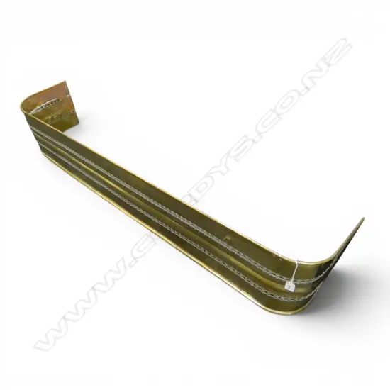 BRASS FIRE FENDER 1450x300x250mm