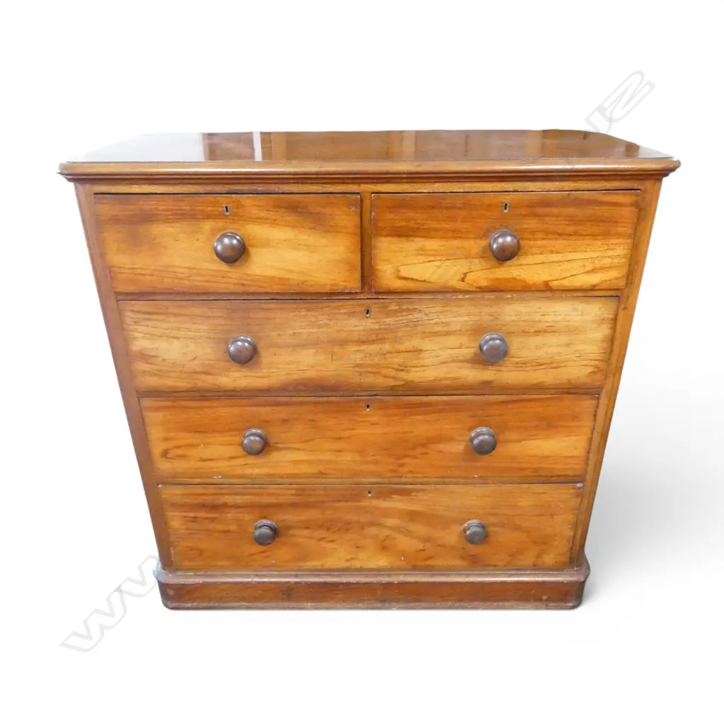ANTIQUE MAHOGANY CHEST OF DRAWERS 1175x500x1160mm Image 1++